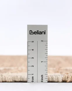 Online Beliani Tappeto BEED chiaro 160 x 230 cm Iuta Beige