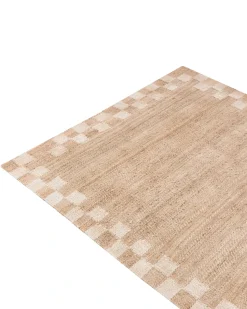Online Beliani Tappeto BEED chiaro 160 x 230 cm Iuta Beige