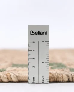 Sale Beliani Tappeto BEED Beige/Verde 160 x 230 cm Iuta Beige Verde