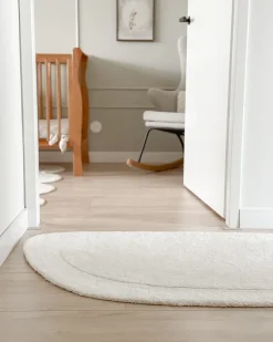 Discount Beliani Tappeto BERANI chiaro 80 x 250 cm Viscosa Beige