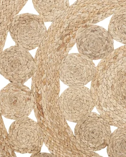 Clearance Beliani Tappeto BIRECIK ø 120 cm Iuta Beige