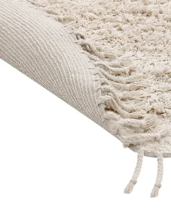 Clearance Beliani Tappeto BITLIS chiaro Cotone Beige