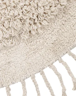 Clearance Beliani Tappeto BITLIS chiaro Cotone Beige