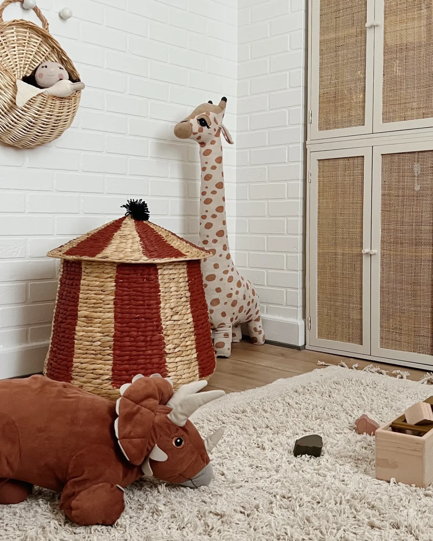Outlet Beliani Tappeto BITLIS chiaro Cotone Beige