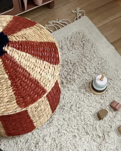 Outlet Beliani Tappeto BITLIS chiaro Cotone Beige
