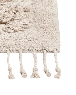 Online Beliani Tappeto BITLIS chiaro Cotone Beige