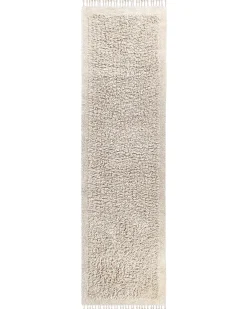 Online Beliani Tappeto BITLIS chiaro Cotone Beige