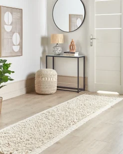 Online Beliani Tappeto BITLIS chiaro Cotone Beige