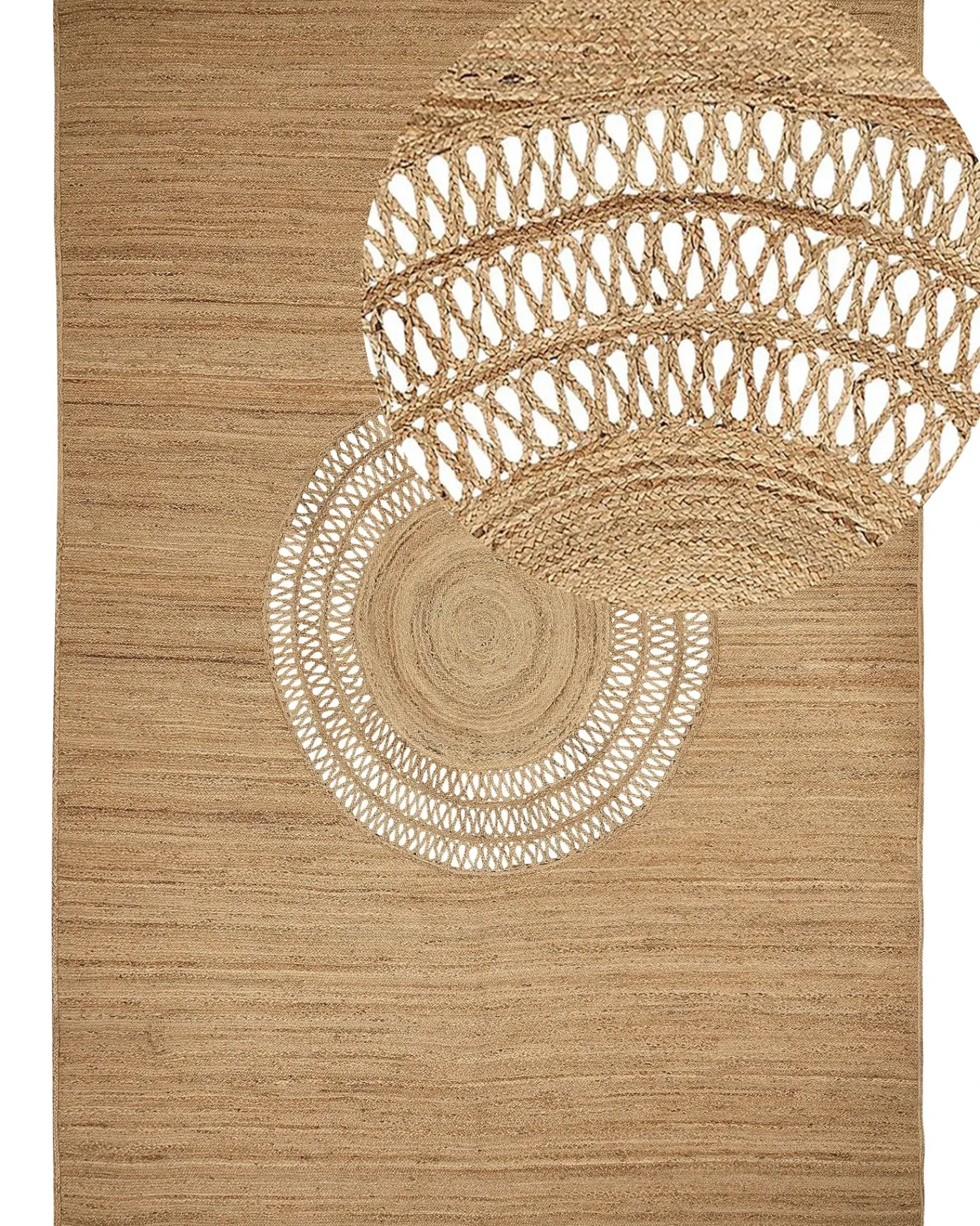 Online Beliani Tappeto BOGAZOREN Iuta Beige