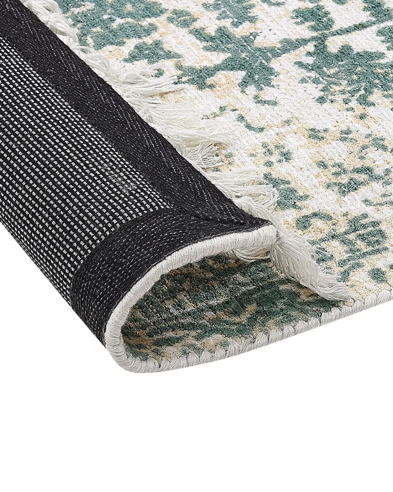 Best Beliani Tappeto BOYALI Beige chiaro Viscosa Beige Verde