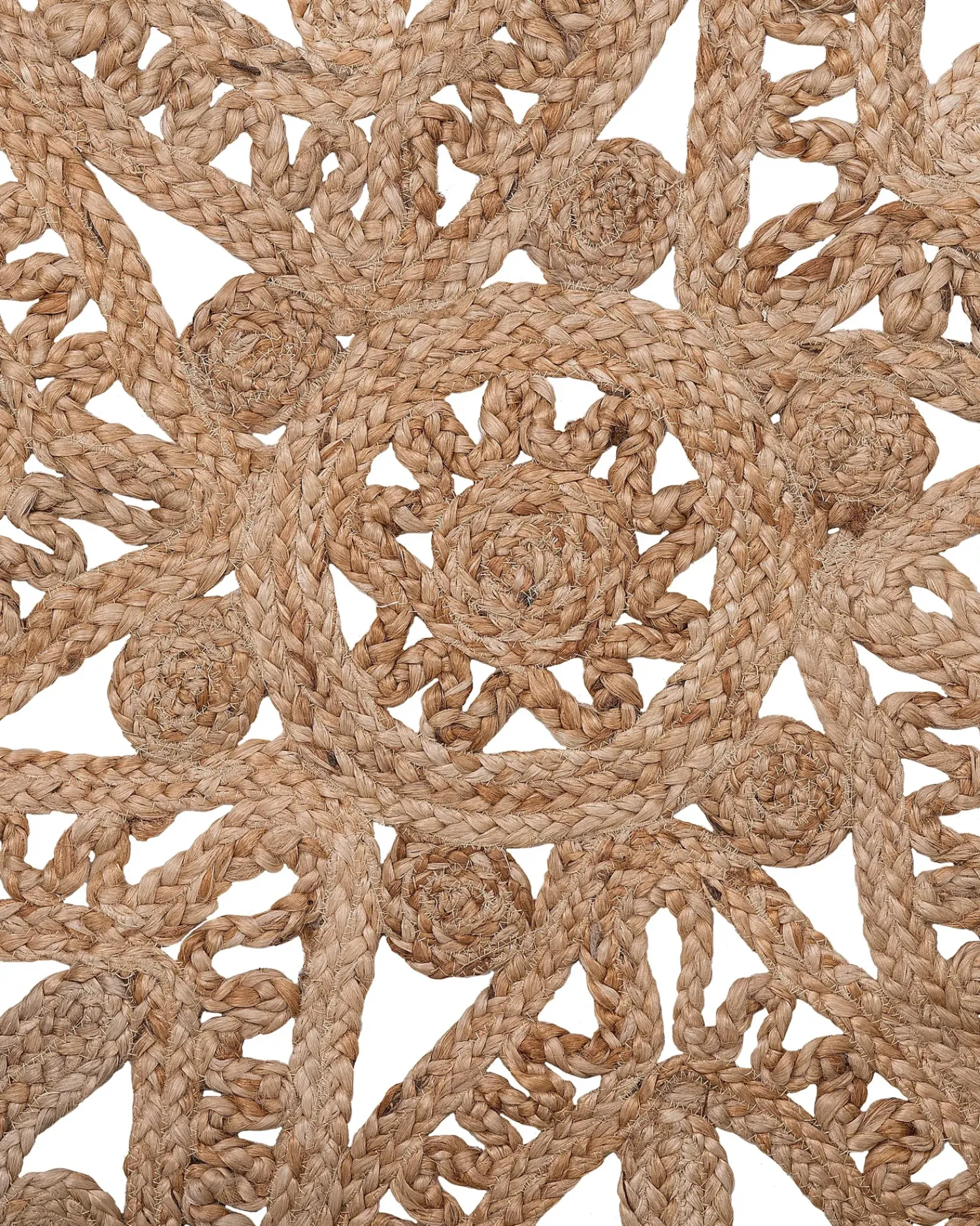 Online Beliani Tappeto BUCAK ø 120 cm Iuta Beige