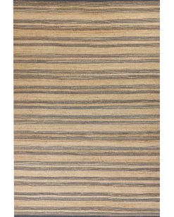 Clearance Beliani Tappeto BUDHO Beige 160 x 230 cm Iuta Beige Grigio