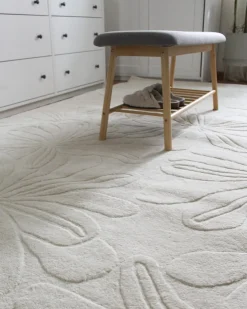 Beliani Tappeto CHENNAI chiaro Lana Beige