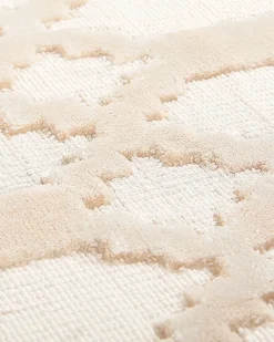 Clearance Beliani Tappeto CIZRE Viscosa Beige