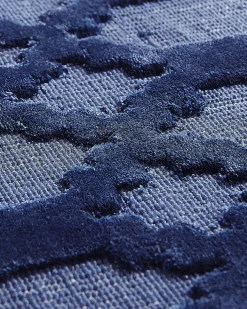 Discount Beliani Tappeto CIZRE marino Viscosa Blu