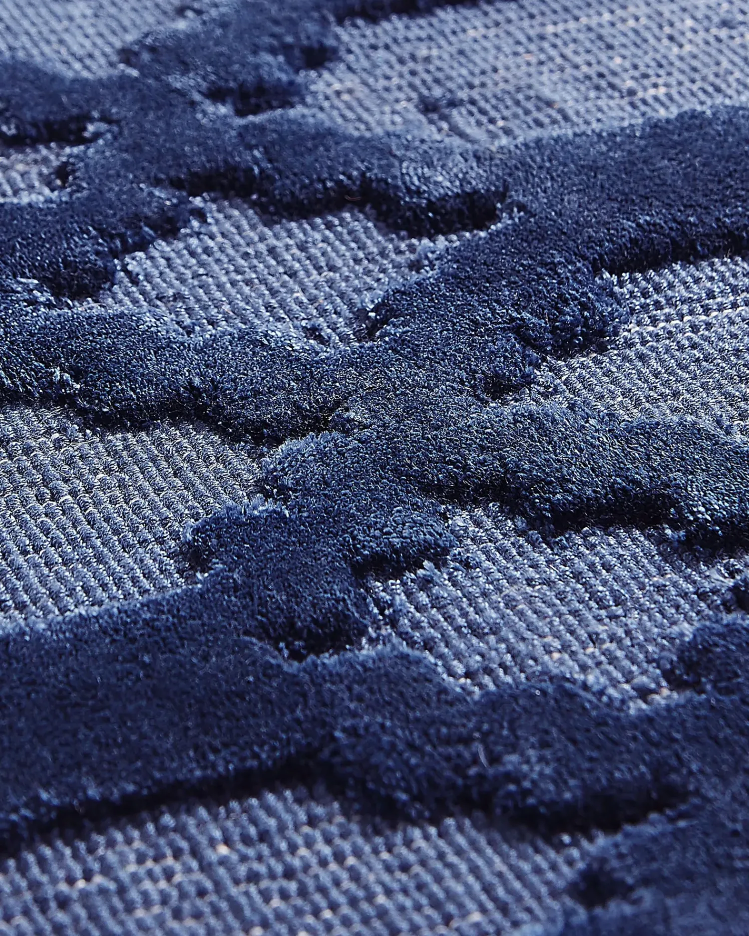 Discount Beliani Tappeto CIZRE marino Viscosa Blu