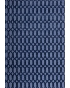 Discount Beliani Tappeto CIZRE marino Viscosa Blu