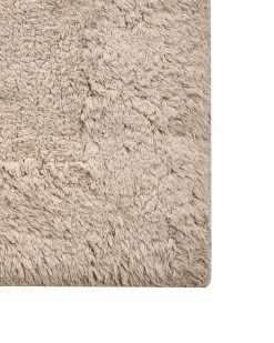 Online Beliani Tappeto da bagno BABAIL chiaro 60 x 90 cm Cotone Marrone
