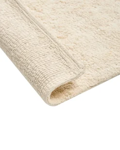 Clearance Beliani Tappeto da bagno GOELA sporco 60 x 90 cm Cotone Bianco
