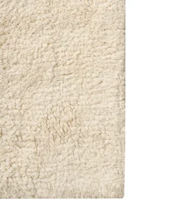 Clearance Beliani Tappeto da bagno GOELA sporco 60 x 90 cm Cotone Bianco