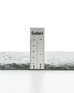 Discount Beliani Tappeto da bagno GOELA 60 x 90 cm Cotone Grigio