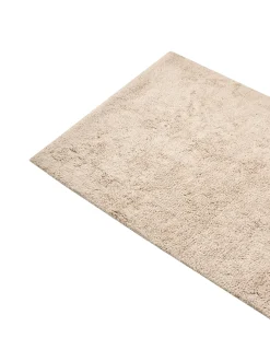 Hot Beliani Tappeto da bagno GOELA chiaro 60 x 90 cm Cotone Marrone