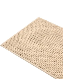 Online Beliani Tappeto da bagno KARAD 60 x 90 cm Cotone Beige