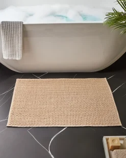 Online Beliani Tappeto da bagno KARAD 60 x 90 cm Cotone Beige