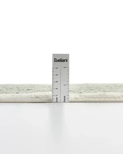 Online Beliani Tappeto da bagno NANGAL Verde 60 x 90 cm Cotone Beige Verde