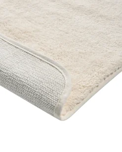 Hot Beliani Tappeto da bagno URLANA sporco 60 x 90 cm Microfibra Bianco