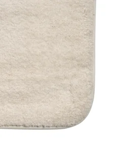 Hot Beliani Tappeto da bagno URLANA sporco 60 x 90 cm Microfibra Bianco