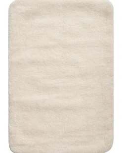 Hot Beliani Tappeto da bagno URLANA sporco 60 x 90 cm Microfibra Bianco
