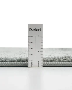 Clearance Beliani Tappeto da bagno URLANA 60 x 90 cm Microfibra Grigio