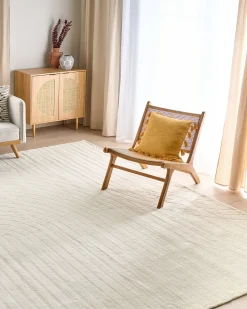 Discount Beliani Tappeto DAGARI Lana Beige
