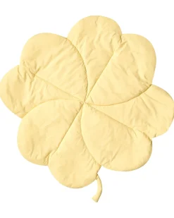 New Beliani Tappeto da gioco per bambini ACADINE 110 x 110 cm Cotone Giallo