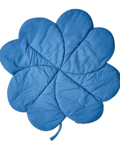 Discount Beliani Tappeto da gioco per bambini ACADINE 110 x 110 cm Cotone Blu
