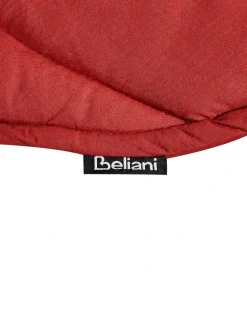 Sale Beliani Tappeto da gioco per bambini EOLIA 110 x 110 cm Cotone Rosso