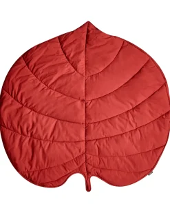 Sale Beliani Tappeto da gioco per bambini EOLIA 110 x 110 cm Cotone Rosso