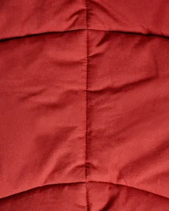 Sale Beliani Tappeto da gioco per bambini EOLIA 110 x 110 cm Cotone Rosso