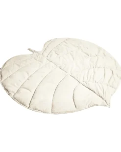 Beliani Tappeto da gioco per bambini EOLIA 110 x 110 cm Cotone sporco Bianco