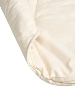 Beliani Tappeto da gioco per bambini EOLIA 110 x 110 cm Cotone sporco Bianco
