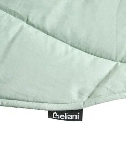 Hot Beliani Tappeto da gioco per bambini EOLIA 110 x 110 cm Cotone chiaro Verde