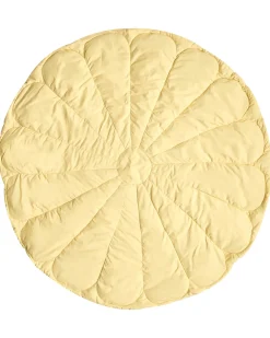 Discount Beliani Tappeto da gioco per bambini ELIZJUM 110 x 110 cm Cotone Giallo