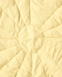 Discount Beliani Tappeto da gioco per bambini ELIZJUM 110 x 110 cm Cotone Giallo