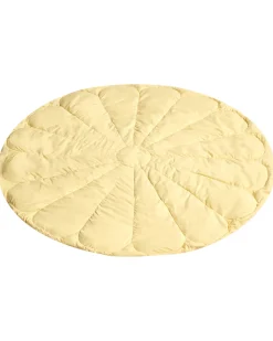 Discount Beliani Tappeto da gioco per bambini ELIZJUM 110 x 110 cm Cotone Giallo