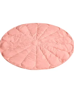 Beliani Tappeto da gioco per bambini ELIZJUM 110 x 110 cm Cotone Rosa