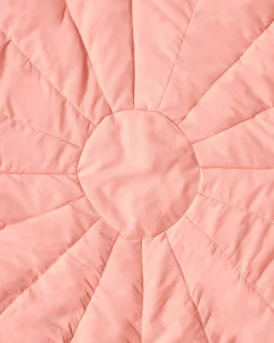 Beliani Tappeto da gioco per bambini ELIZJUM 110 x 110 cm Cotone Rosa