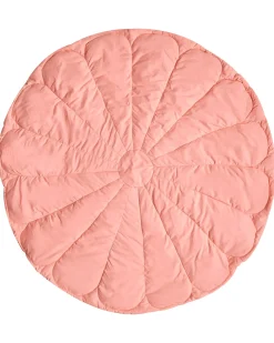 Beliani Tappeto da gioco per bambini ELIZJUM 110 x 110 cm Cotone Rosa