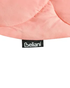 Beliani Tappeto da gioco per bambini ELIZJUM 110 x 110 cm Cotone Rosa