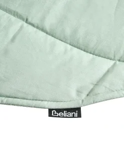 Sale Beliani Tappeto da gioco per bambini HELIKON 110 x 110 cm Cotone chiaro Verde